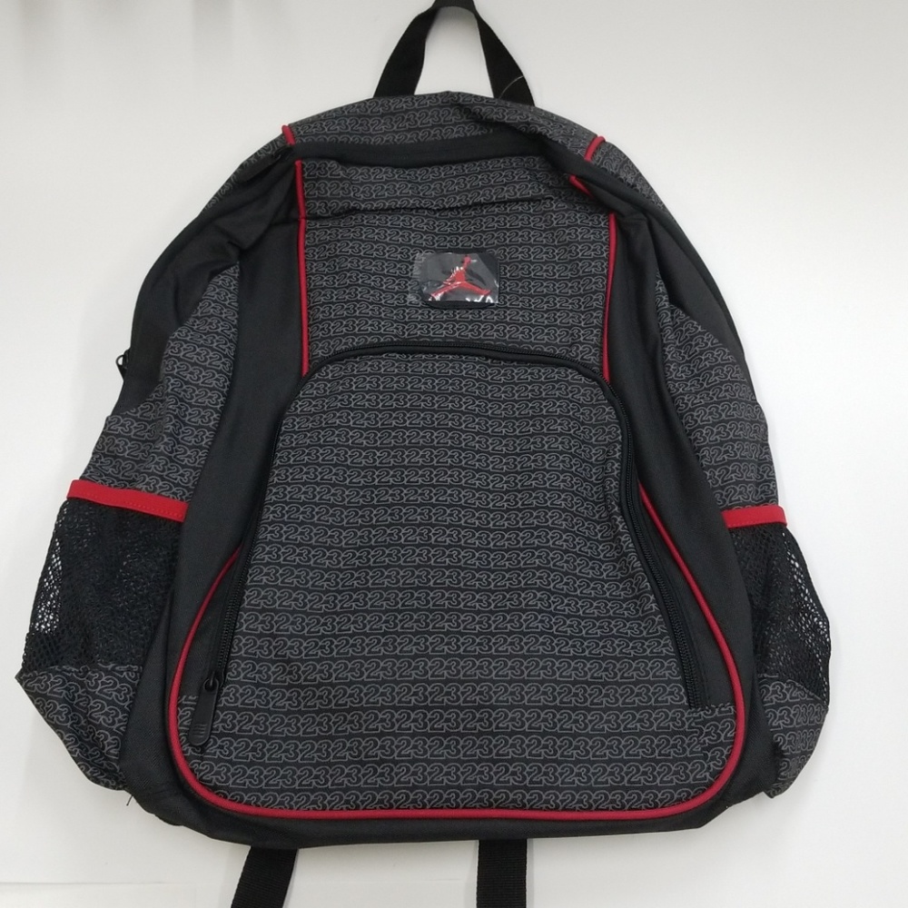 Jordan Jumpman Backpack Black/Red/Gray NEW